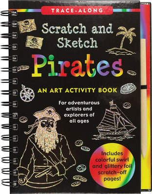 Scratch & Sketch Pirates (Trace Along)