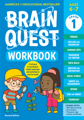 Brain Quest Workbook: 1st Grade Revised Edition (Brain Quest Workbooks)