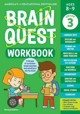 Brain Quest Workbook: 3rd Grade Revised Edition (Brain Quest Workbooks)