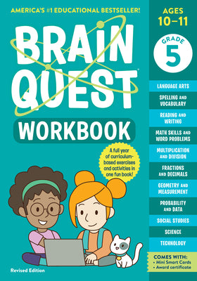 Brain Quest Workbook: 5th Grade Revised Edition (Brain Quest Workbooks)