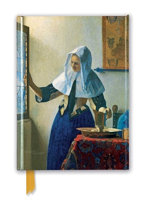 Johannes Vermeer: Young Woman with a Water Pitcher (Foiled Journal) (Flame Tree Notebooks)